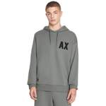 Kapuzenpullover von Armani Exchange, in der Farbe Grün, aus Baumwolle, andere Perspektive, Vorschaubild