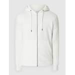 Sweatjacke von Jack & Jones, in der Farbe Weiss, aus Polyester, Vorschaubild