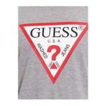 Langarm Shirt von Guess, in der Farbe Grau, aus Baumwolle, andere Perspektive, Vorschaubild