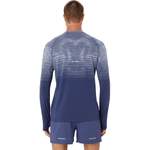 Laufshirt von ASICS, in der Farbe Weiss, aus Polyester, andere Perspektive, Vorschaubild