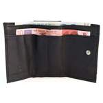 Geldbörse von Excellanc, in der Farbe Schwarz, aus Echtleder, andere Perspektive, Vorschaubild