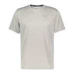Laufshirt von Nike, in der Farbe Grau, aus Polyester, andere Perspektive, Vorschaubild