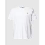 T-Shirt von Polo Ralph Lauren Big & Tall, in der Farbe Weiss, aus Baumwolle, Vorschaubild