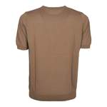 T-Shirt von Tagliatore, in der Farbe Braun, aus Baumwolle, andere Perspektive, Vorschaubild