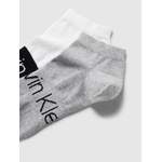Socke von CK Calvin Klein, in der Farbe Weiss, aus Baumwolle, andere Perspektive, Vorschaubild
