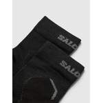 Socke von Salomon, in der Farbe Schwarz, aus Elasthan, andere Perspektive, Vorschaubild