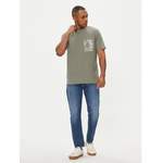 T-Shirt von Only & Sons, in der Farbe Grau, andere Perspektive, Vorschaubild