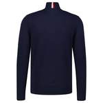 V-Pullover von Tommy Hilfiger, in der Farbe Blau, aus Baumwolle, andere Perspektive, Vorschaubild