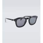 Herren-Sonnenbrille von Moncler, in der Farbe Schwarz, andere Perspektive, Vorschaubild