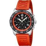 Chronographe von Luminox, in der Farbe Orange, aus Kautschuk, andere Perspektive, Vorschaubild