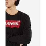 Langarm Shirt von LEVI'S ®, in der Farbe Schwarz, aus Baumwolle, andere Perspektive, Vorschaubild