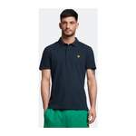 Poloshirt von Lyle & Scott, in der Farbe Blau, andere Perspektive, Vorschaubild