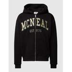 Sweatjacke von MCNEAL, in der Farbe Schwarz, aus Polyester, Vorschaubild