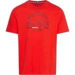 T-Shirt von Tommy Hilfiger Sport, in der Farbe Rot, aus Baumwolle, andere Perspektive, Vorschaubild