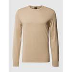 Herren-Pullover von Strellson, in der Farbe Beige, aus Baumwolle, Vorschaubild