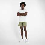 Shorts von New Balance, in der Farbe Grün, aus Baumwolle, andere Perspektive, Vorschaubild