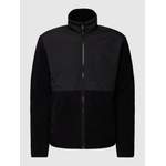 Fleecejacke von Jack & Jones, in der Farbe Schwarz, aus Polyester, Vorschaubild