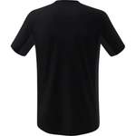 T-Shirt von erima, in der Farbe Schwarz, aus Polyester, andere Perspektive, Vorschaubild
