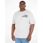 T-Shirt von Tommy Jeans Plus, in der Farbe Grau, aus Jersey, Vorschaubild