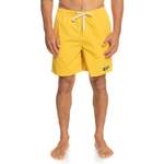 Badeshorts von Quiksilver, in der Farbe Gelb, aus Polyester, andere Perspektive, Vorschaubild