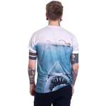 T-Shirt von Jaws, in der Farbe Weiss, aus Polyester, andere Perspektive, Vorschaubild