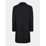 Mantel von Sisley, in der Farbe Schwarz, aus Polyester, andere Perspektive, Vorschaubild