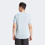 Laufshirt von adidas performance, in der Farbe Blau, aus Polyester, andere Perspektive, Vorschaubild