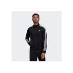 Trainingsjacke von adidas Sportswear, in der Farbe Schwarz, aus Polyester, andere Perspektive, Vorschaubild