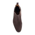 Chelsea-Boot von LOTTUSSE, in der Farbe Braun, aus Velours, andere Perspektive, Vorschaubild