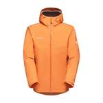 Herren-Sportjacke von mammut, in der Farbe Orange, aus Polyester, andere Perspektive, Vorschaubild