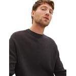 Herren-Pullover von Tom Tailor, in der Farbe Schwarz, aus Baumwolle, andere Perspektive, Vorschaubild