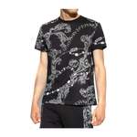 T-Shirt von Versace Jeans Couture, in der Farbe Schwarz, andere Perspektive, Vorschaubild