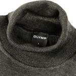 Rollkragenpullover von Olymp, in der Farbe Grau, aus Wolle, andere Perspektive, Vorschaubild
