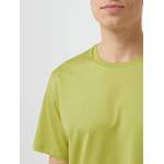 T-Shirt von Schiesser, in der Farbe Gelb, aus Baumwolle, andere Perspektive, Vorschaubild