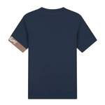 T-Shirt von Malelions, in der Farbe Blau, andere Perspektive, Vorschaubild