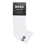 Socke von Boss, in der Farbe Weiss, aus Baumwolle, andere Perspektive, Vorschaubild