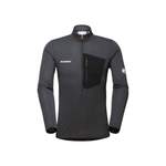 Funktionsshirt von mammut, in der Farbe Schwarz, aus Polyester, andere Perspektive, Vorschaubild