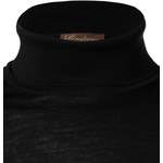 Rollkragenpullover von Stenströms, in der Farbe Schwarz, aus Schurwolle, andere Perspektive, Vorschaubild