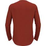 T-Shirt von Odlo, in der Farbe Rot, aus Schurwolle, andere Perspektive, Vorschaubild