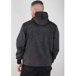 Outdoorjacke von alpha industries, in der Farbe Schwarz, aus Stoff, andere Perspektive, Vorschaubild