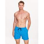 Sportshorts von CMP, in der Farbe Blau, aus Polyester, andere Perspektive, Vorschaubild