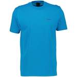 T-Shirt von Boss, in der Farbe Blau, aus Baumwolle, andere Perspektive, Vorschaubild