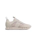 Sneakers von EA7 Emporio Armani, in der Farbe Beige, aus Textil, andere Perspektive, Vorschaubild