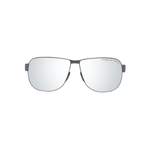 Herren-Sonnenbrille von Porsche Design, in der Farbe Grau, aus Aluminium, andere Perspektive, Vorschaubild