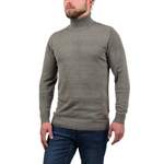 Rollkragenpullover von Blend, in der Farbe Grau, andere Perspektive, Vorschaubild