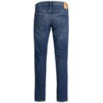 Slim Fit Jeans von Jack & Jones Plus, in der Farbe Blau, aus Polyester, andere Perspektive, Vorschaubild