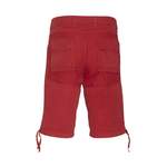 Shorts von aeronautica militare, in der Farbe Rot, aus Baumwolle, andere Perspektive, Vorschaubild