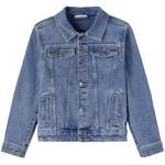 Jeansjacke von name it, in der Farbe Blau, andere Perspektive, Vorschaubild