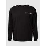 Langarm Shirt von Tommy Jeans Plus, in der Farbe Schwarz, aus Baumwolle, Vorschaubild