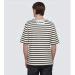 T-Shirt von Jil Sander, Mehrfarbig, aus Baumwolle, andere Perspektive, Vorschaubild
